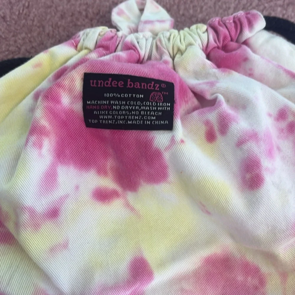 UNDEE BANDZ Drawstring Bags Set of 2 Tie Dye Y2K